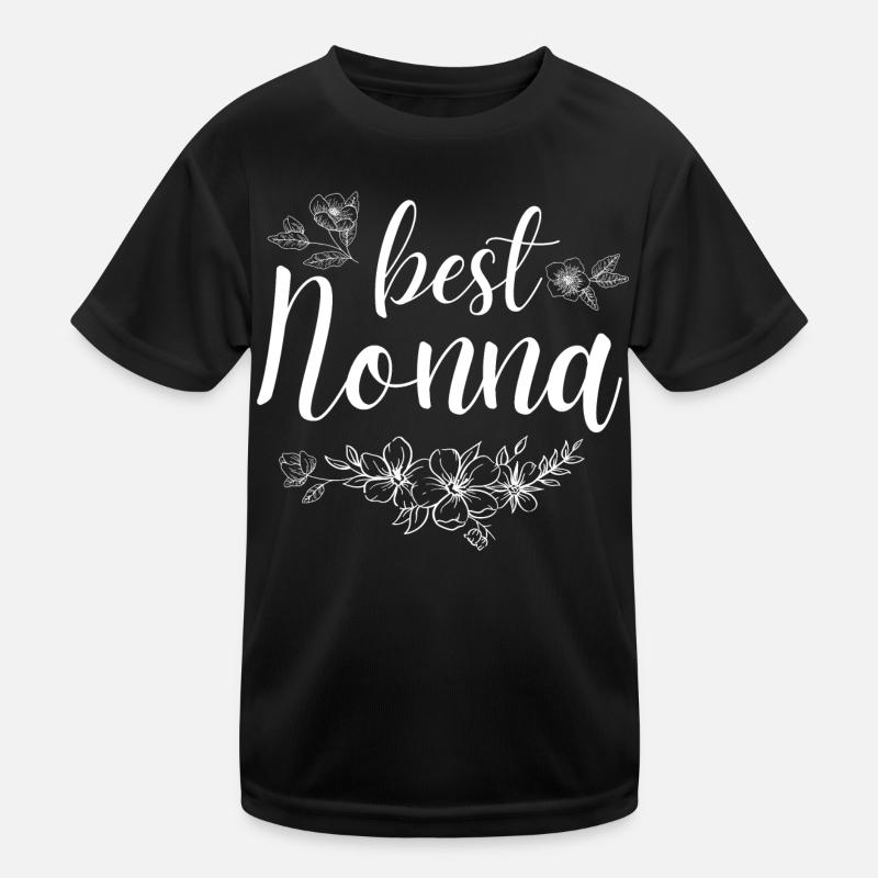 Beste Nonna. Nonna Geschenk Kinder Funktions-T-Shirt
