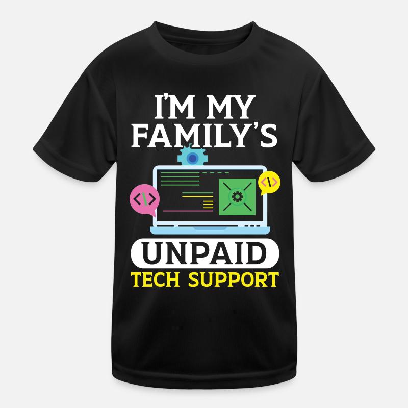 Please restart your computer Kids Functional T-Shirt