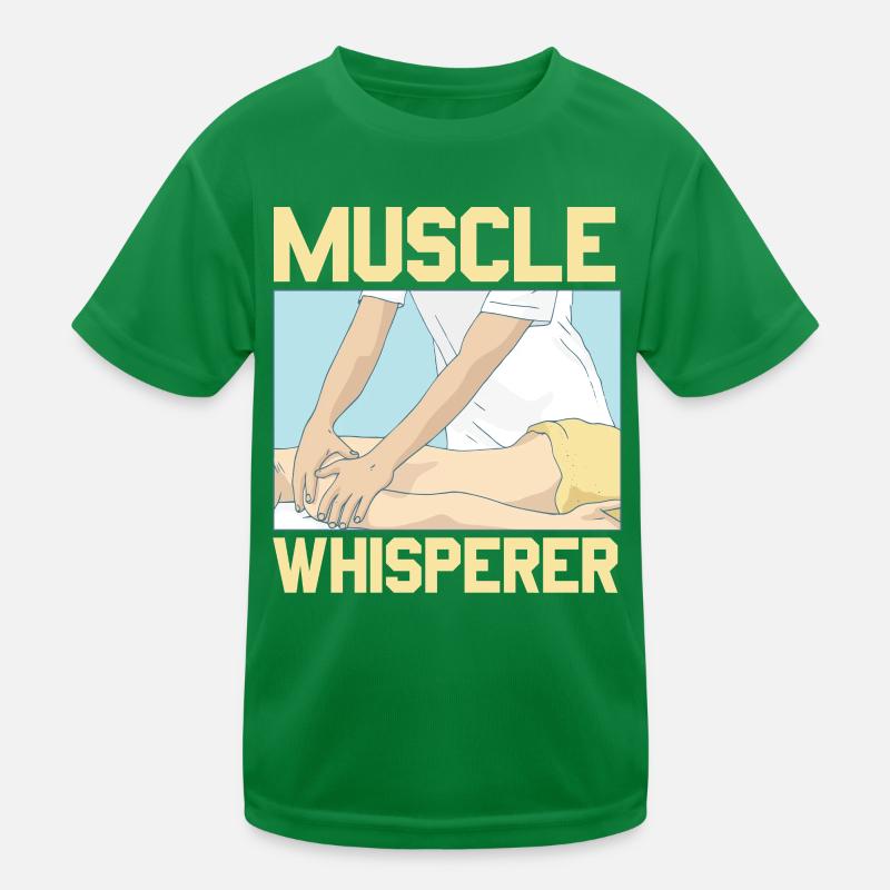 Muskelflüsterer Lizenzierter Massagetherapeut Kinder Funktions-T-Shirt