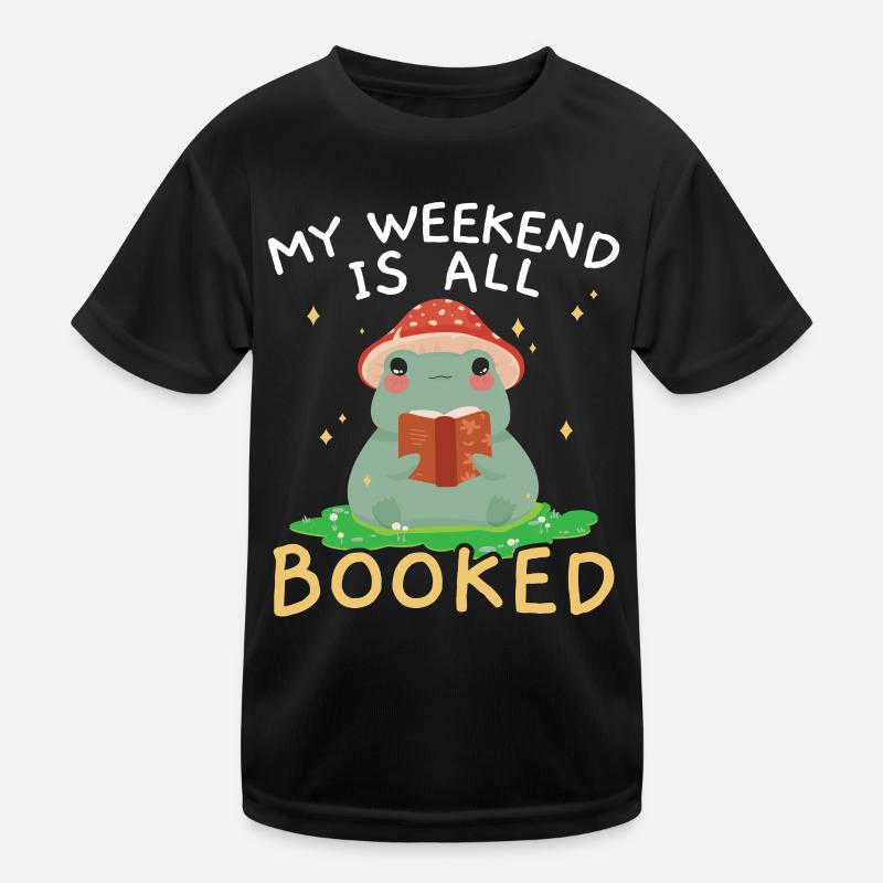 Das Buch war besser Lesen Bücher Buch Lesen - Kinder Funktions-T-Shirt - Schwarz