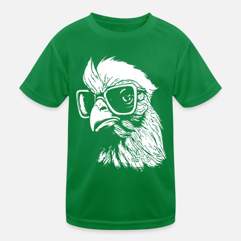 intelligent chicken Kids Functional T-Shirt