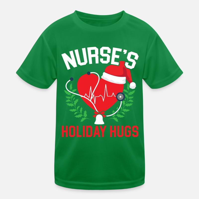 Les vacances de l’infirmière étreignent Nursing Medi T-shirt sport Enfant