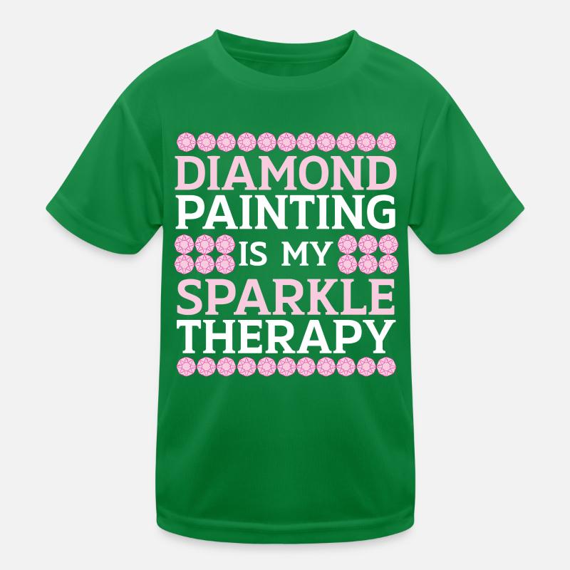 Outils de peinture au diamant Diamond Painter T-shirt sport Enfant