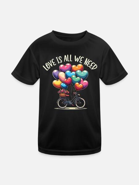 Lyrics Music Lovers Songwriters Music Festival - Kids Functional T-Shirt - black - Front
