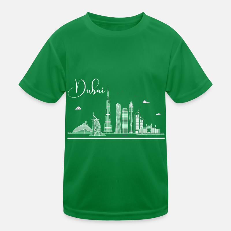 Dubaï Émirats arabes unis The Palm T-shirt sport Enfant