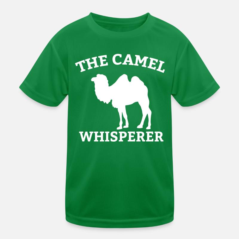 Camel Whisperer Camels Camel Trample Gift Kids Functional T-Shirt