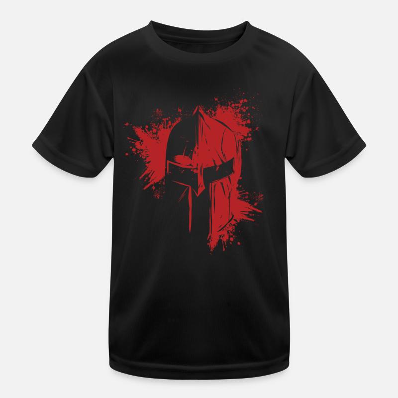Crusader Knights Templar Deus Vult Knight Templar - Kids Functional T-Shirt - black