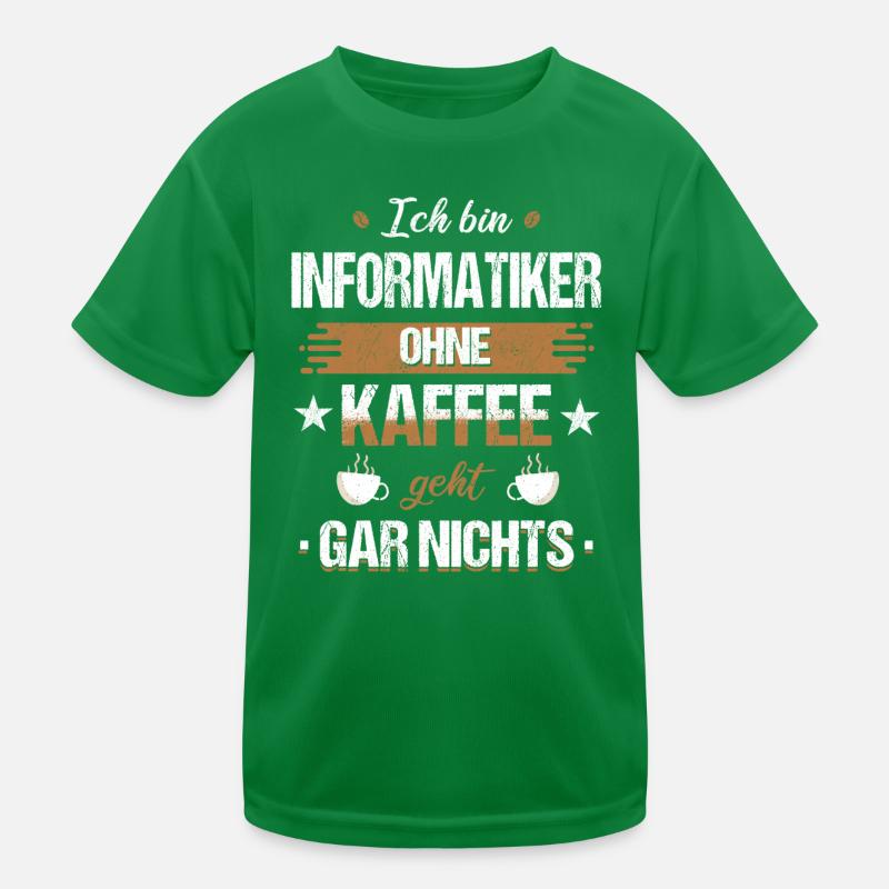 Informatiker Programmierer Informatik Spruch Kinder Funktions-T-Shirt