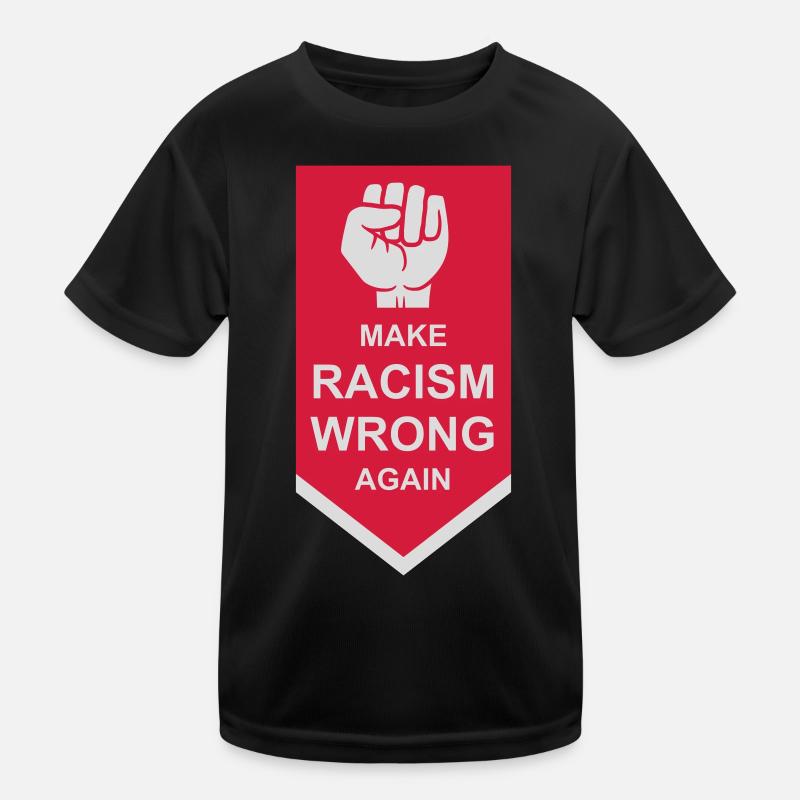 make racism wrong again Kids Functional T-Shirt
