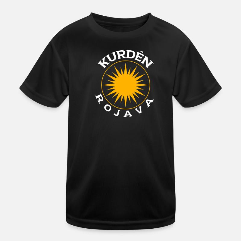 Kurdes Rojava T-shirt sport Enfant
