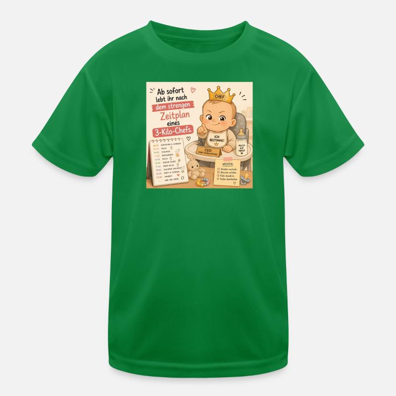 Babys im Alltag Kinder Funktions-T-Shirt