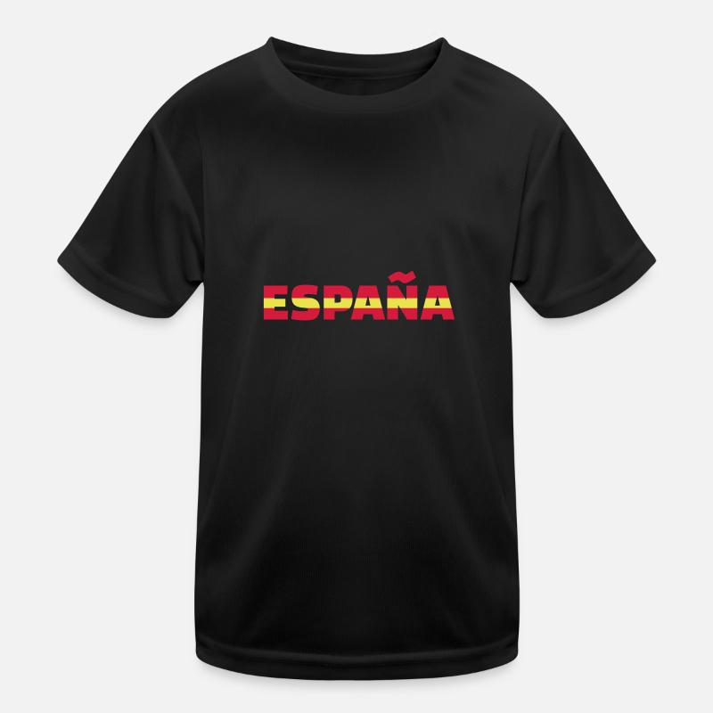 Spanien Kinder Funktions-T-Shirt