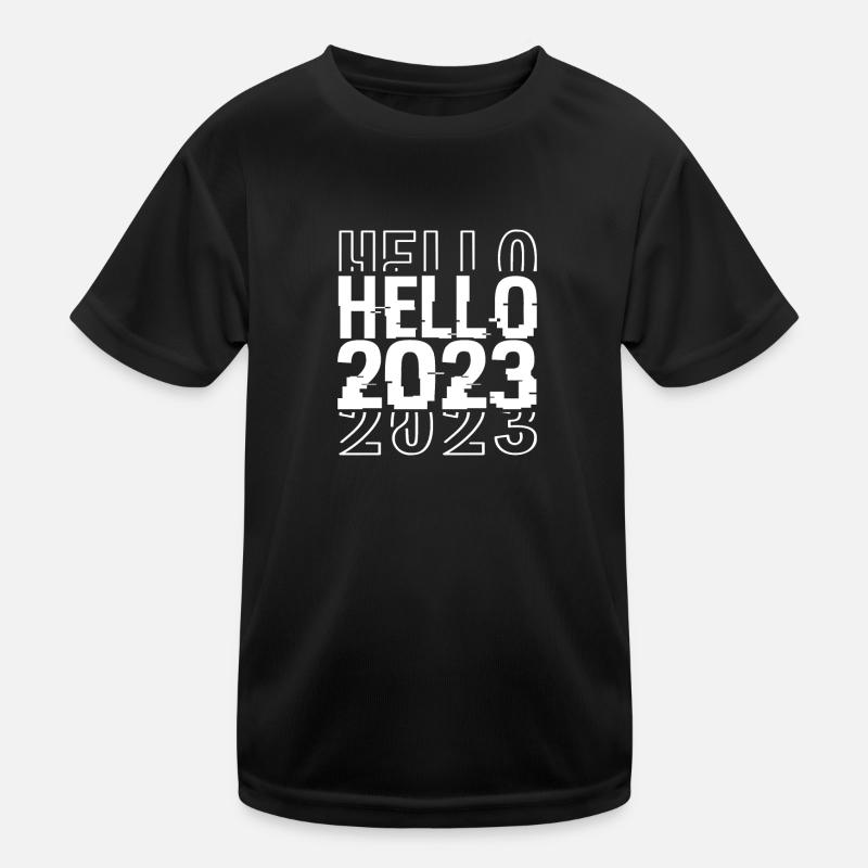 Hello 2023 Kids Functional T-Shirt