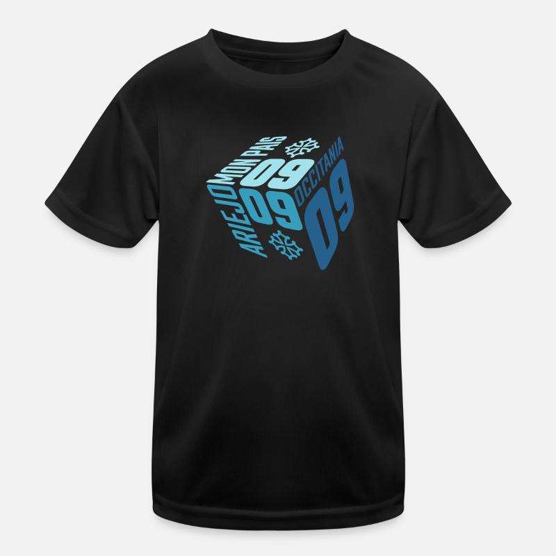 Der Cube d'Ariège. Kinder Funktions-T-Shirt