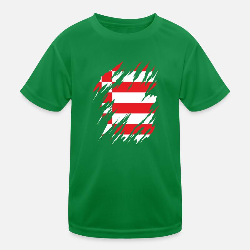 Drapeau de Brême Drapeau de Brême T-shirt sport Enfant