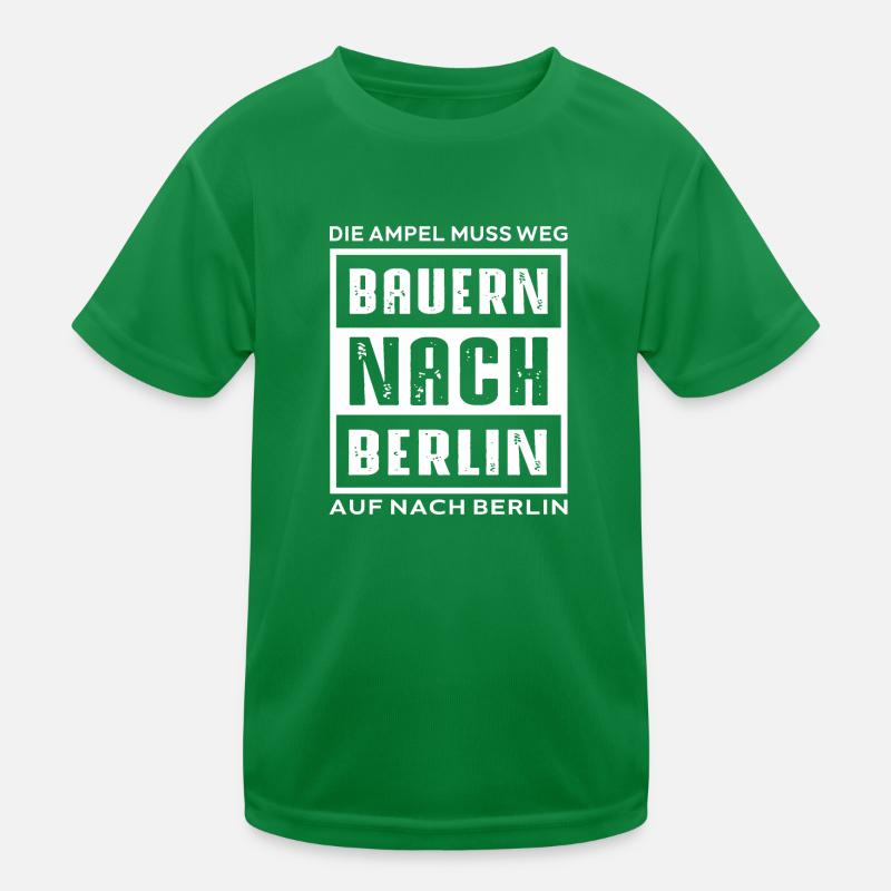 Bauern Kinder Funktions-T-Shirt