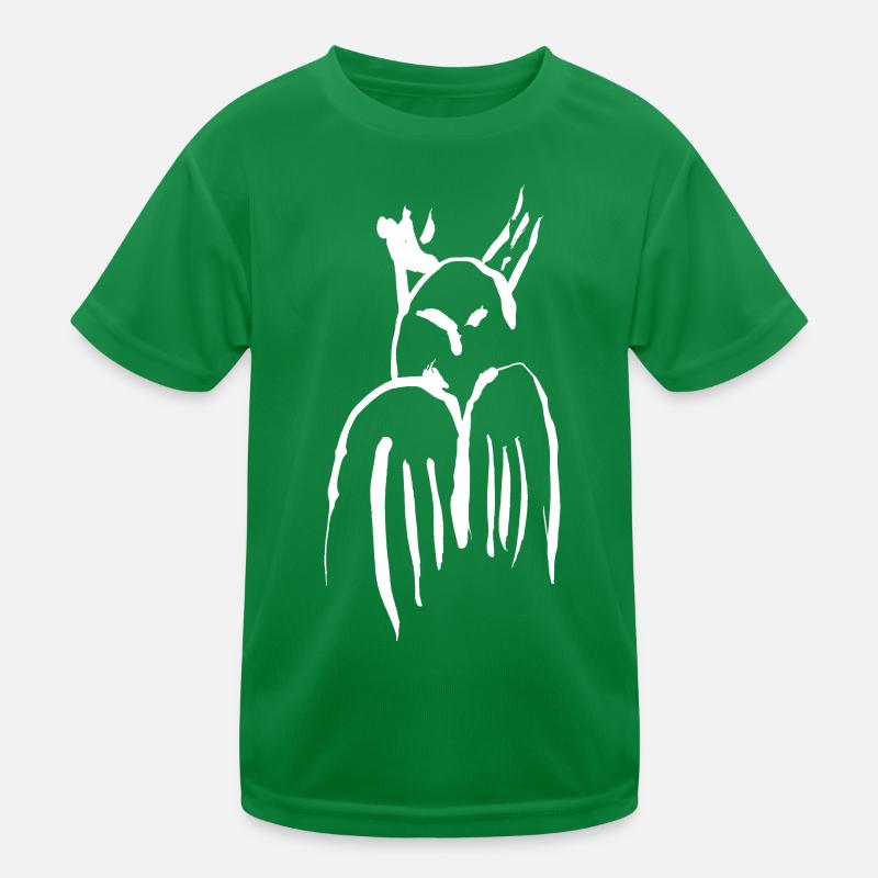 Eule Abstrakt Kinder Funktions-T-Shirt