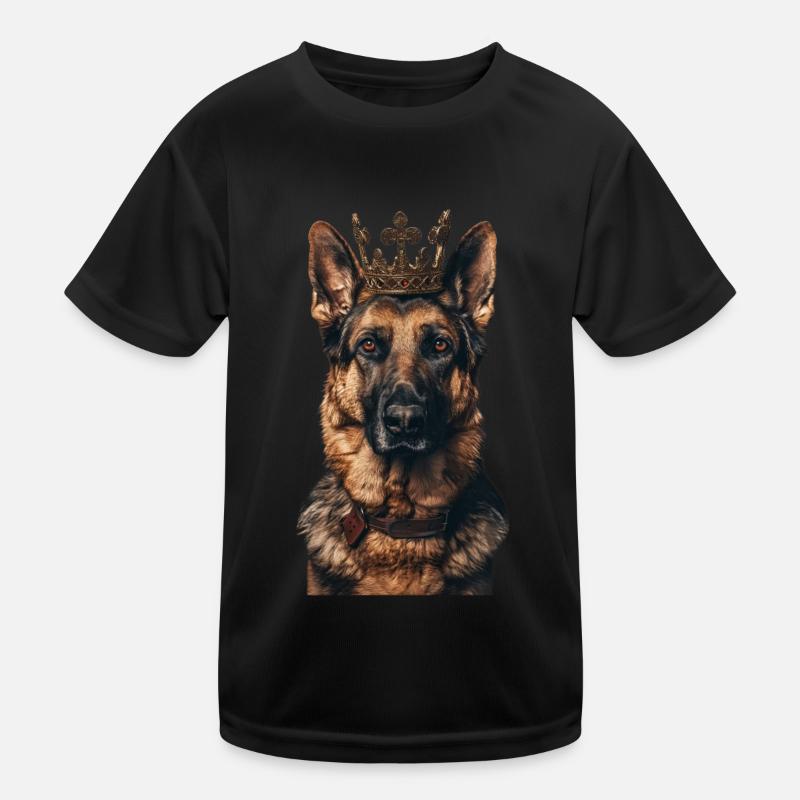 Deutscher Schäferhund Kinder Funktions-T-Shirt