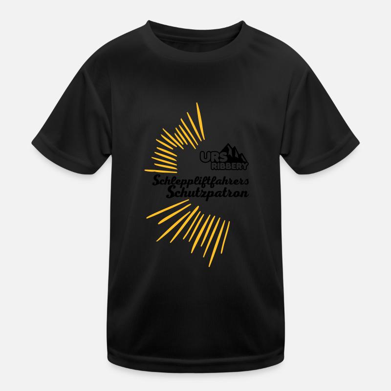 Schutzpatron Text Kinder Funktions-T-Shirt