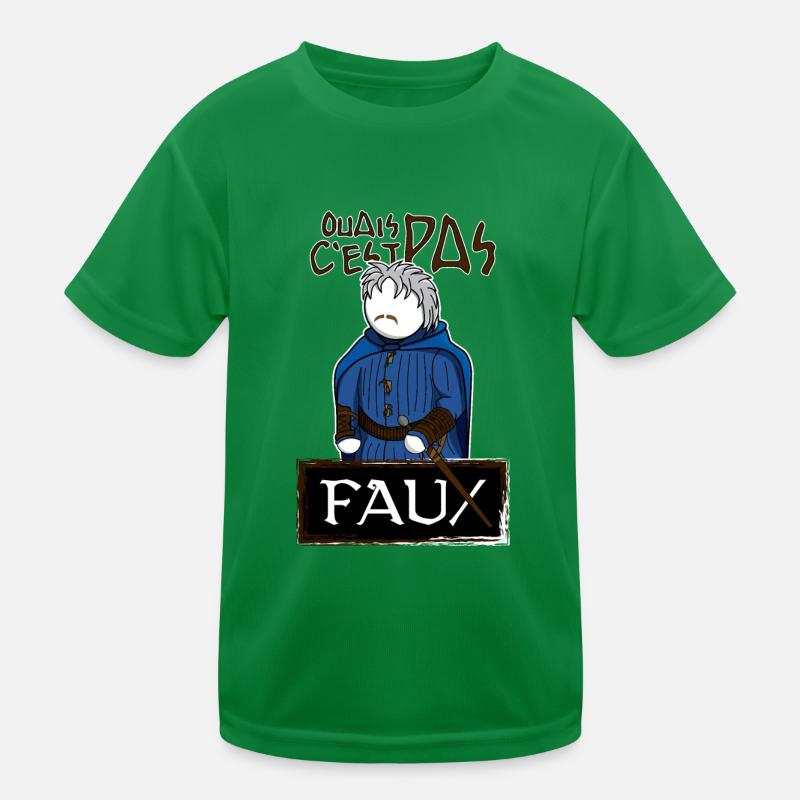 Perceval : Ouais C'est Pas Faux T-shirt sport Enfant