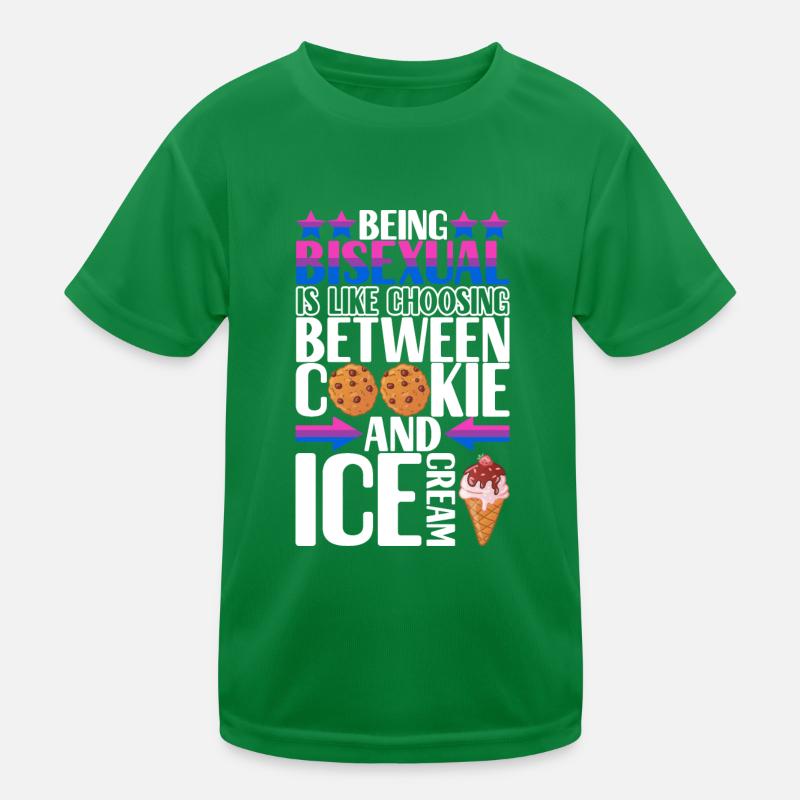 LGBTQ Bisexual Kids Functional T-Shirt