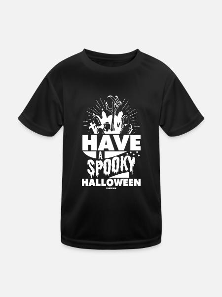 Halloween - Kids Functional T-Shirt - black - Front