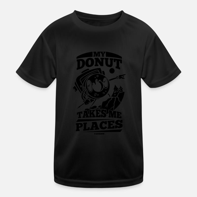 Donut Kinder Funktions-T-Shirt