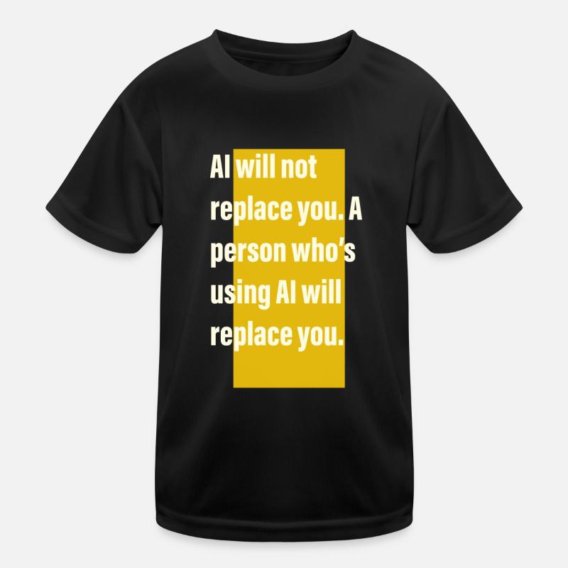 AI ARTIFICIAL INSTELLIGENCE GRAPHIC DESIGNER T-shirt sport Enfant