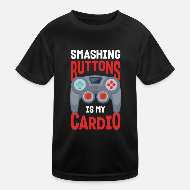 Gamer Gaming Computer Controller Kinder Funktions-T-Shirt