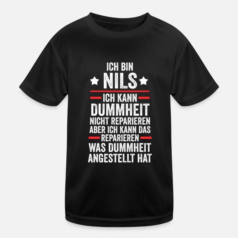 Nils Kinder Funktions-T-Shirt