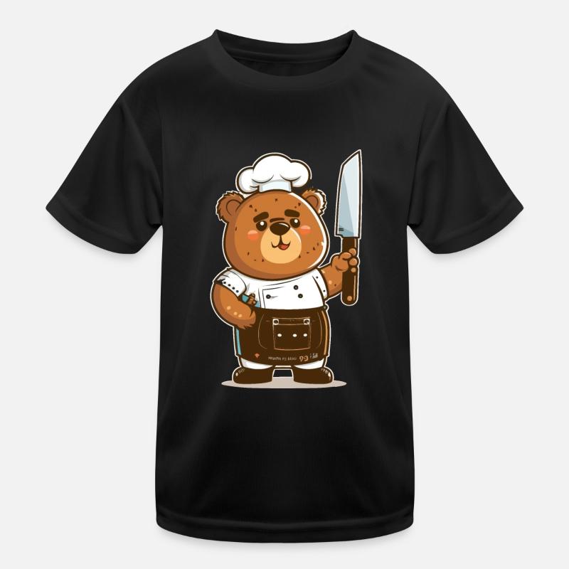 Gourmet Bear Kids Functional T-Shirt