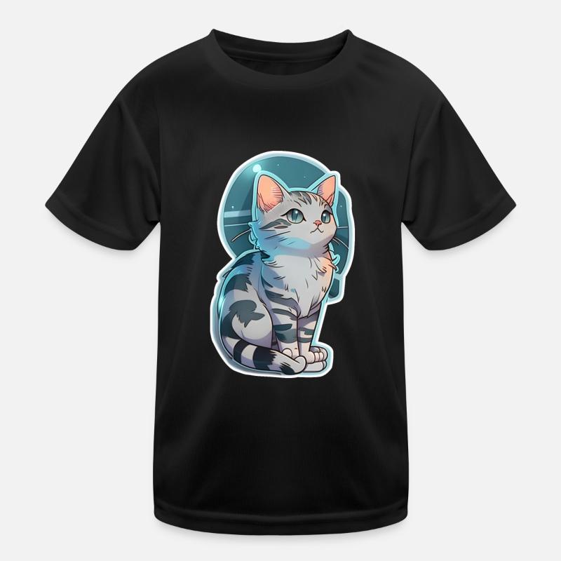 Petit chat tout mignon T-shirt sport Enfant