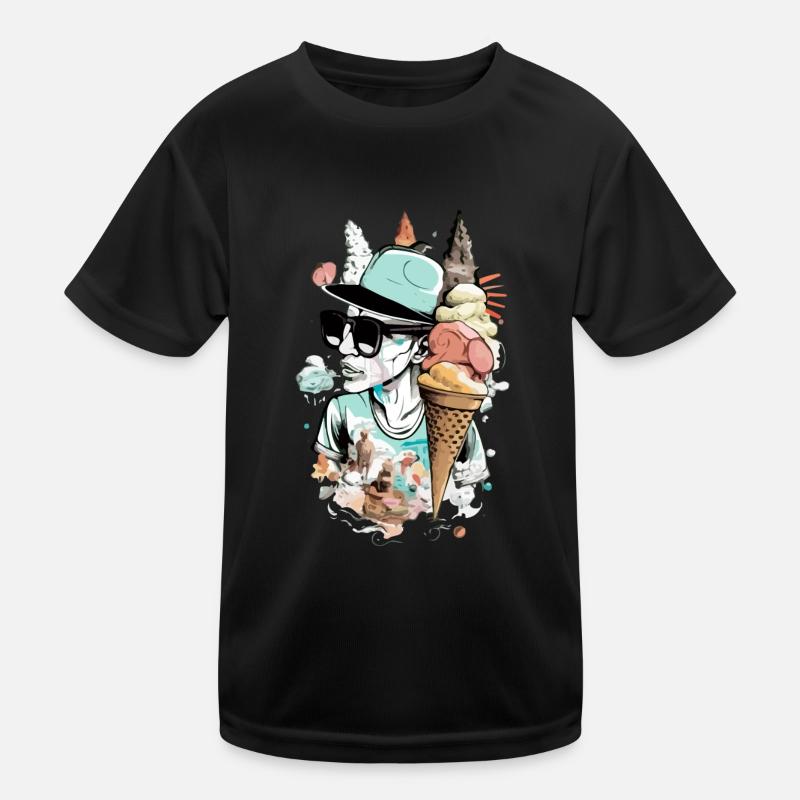 Marco the glacier Kids Functional T-Shirt