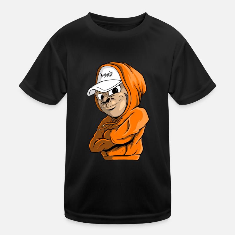 monkä Cool Boy Singe T-shirt sport Enfant