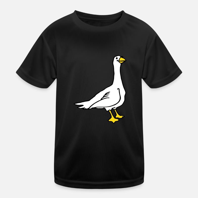 Gans Kinder Funktions-T-Shirt