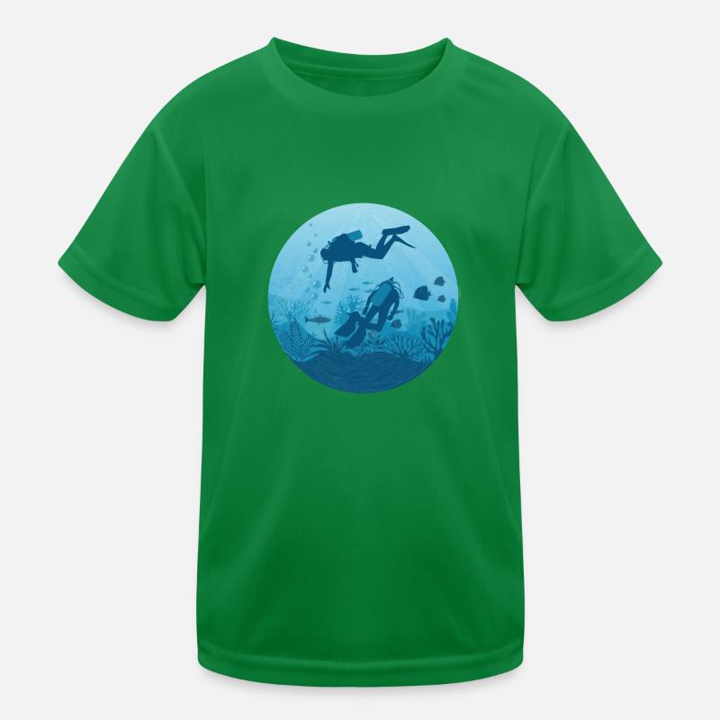 plongée sous-marine T-shirt sport Enfant