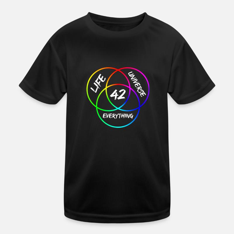 Antwort 42 Kinder Funktions-T-Shirt