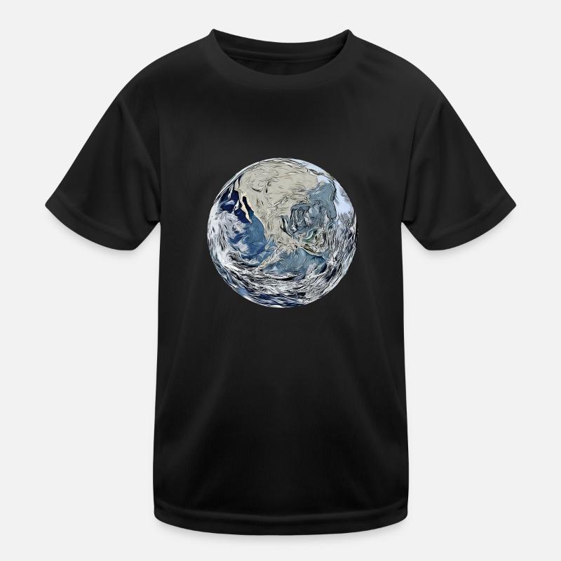 planet Earth Kids Functional T-Shirt