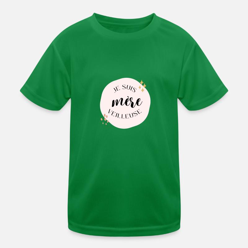 Je suis mère veilleuse T-shirt sport Enfant