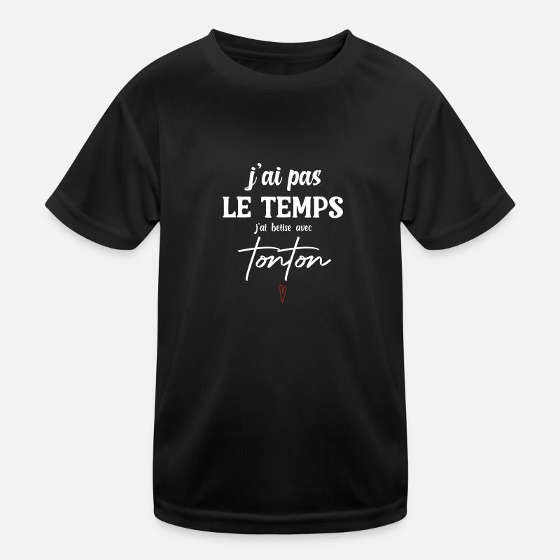 Ich albern mit Onkel Kinder Funktions-T-Shirt