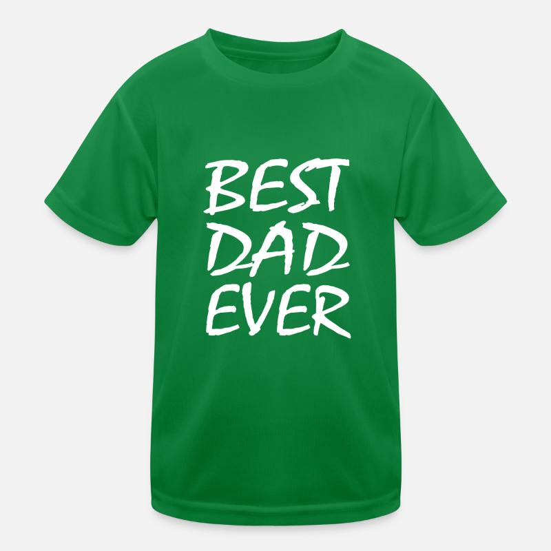 Bester vater Kinder Funktions-T-Shirt