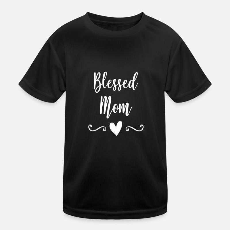 Mère cadeau Dieu Bible Jésus évangile chrétien T-shirt sport Enfant