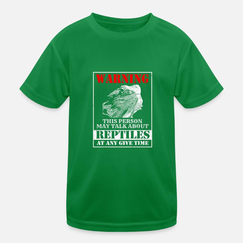 Bartagame Kinder Funktions-T-Shirt