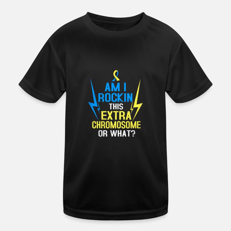 Down syndrome Kids Functional T-Shirt