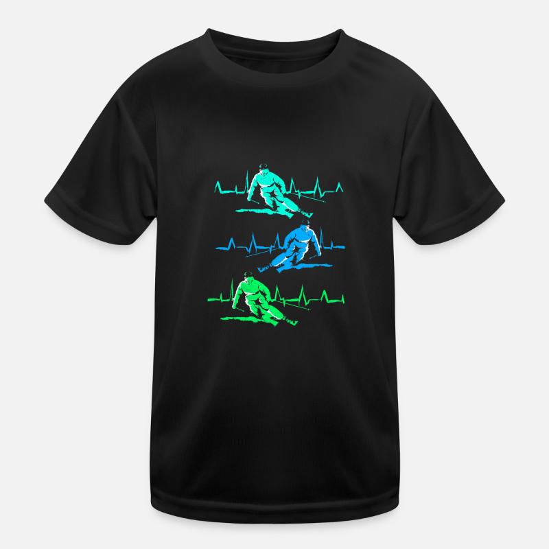 Ski Ski Ski Ski Ski T-shirt sport Enfant