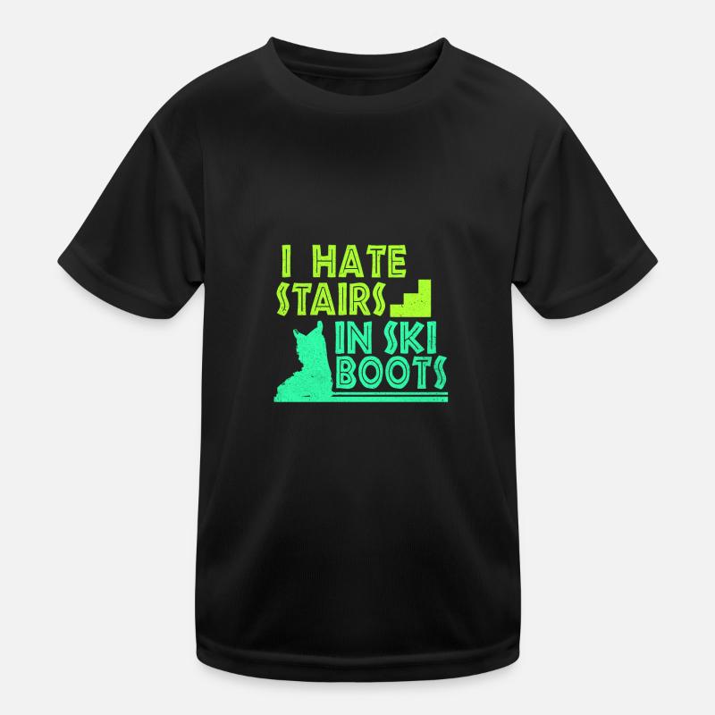 Ski Ski Ski Ski Ski T-shirt sport Enfant