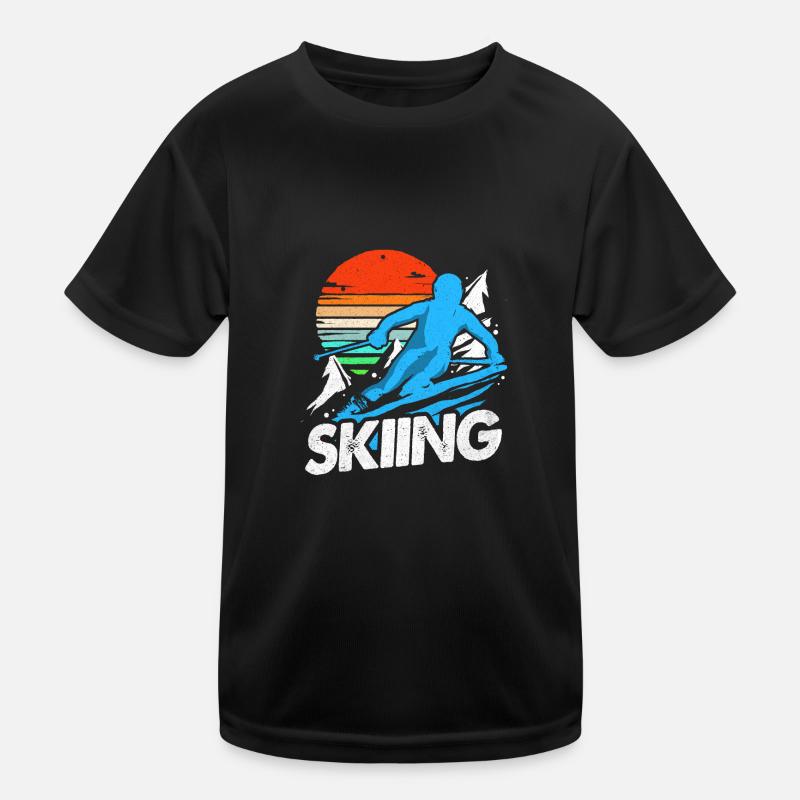Ski Ski Ski Ski Ski T-shirt sport Enfant