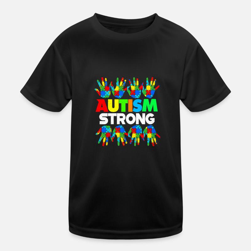 Autisme T-shirt sport Enfant