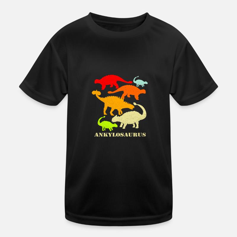 Ankylosaurus Kinder Funktions-T-Shirt