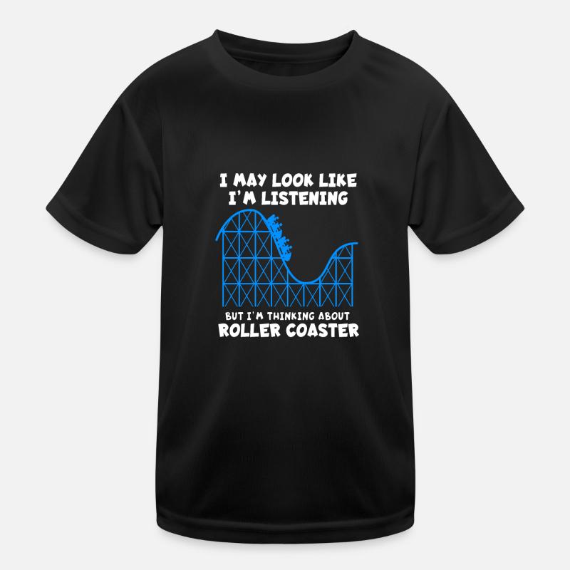Roller coaster Kids Functional T-Shirt